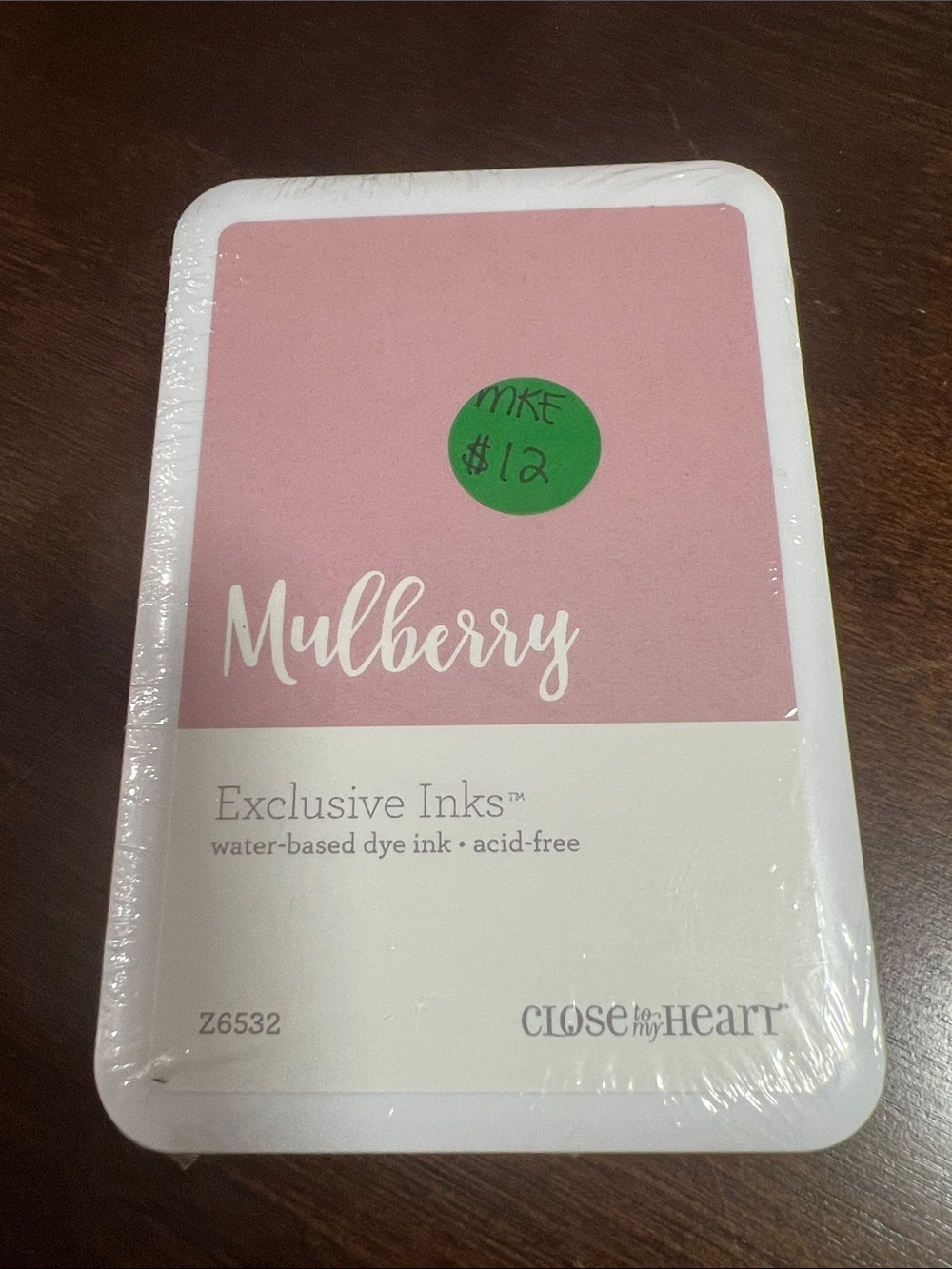 NWT Close to My Heart Stamp Pad Mulberry